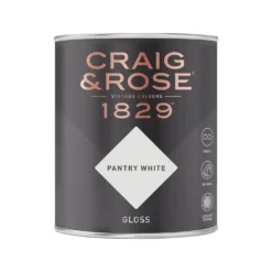 Craig & Rose 1829 Gloss Paint Pantry White - 750ml -Paint And Wallpaper Shop 12820979 4854833222800532