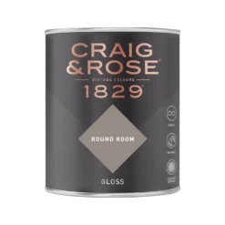Craig & Rose 1829 Gloss Round Room - 750ml -Paint And Wallpaper Shop 12821109 1904833207502053