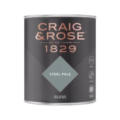 Craig & Rose 1829 Gloss Paint Steel Pole - 750ml -Paint And Wallpaper Shop 12821127 1014833203359773