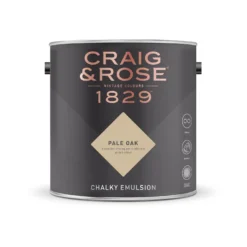 Craig & Rose 1829 Chalky Emulsion Paint Pale Oak - Tester 50ml 5 Craig & Rose 1829 Chalky Emulsion Paint Pale Oak - Tester 50ml -Paint And Wallpaper Shop 12821275 8654833172177305