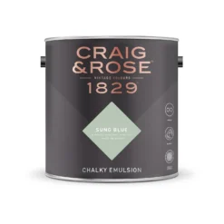 Craig & Rose 1829 Chalky Emulsion Paint Sung Blue - Tester 50ml -Paint And Wallpaper Shop 12821449 1744845742863876