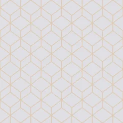 Superfresco Easy Myrtle Geo Grey Wallpaper
