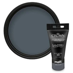 Crown Walls & Ceilings Matt Emulsion Paint Aftershow - Tester 40ml