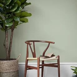 Crown Walls & Ceilings Matt Emulsion Paint Mellow Sage - 2.5L -Paint And Wallpaper Shop 12823483 1274969524930477