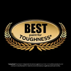 Crown Easyclean® Washable & Wipeable Multi Surface Matt Paint Chalky White® - 2.5L -Paint And Wallpaper Shop 12823594 5544857377799300