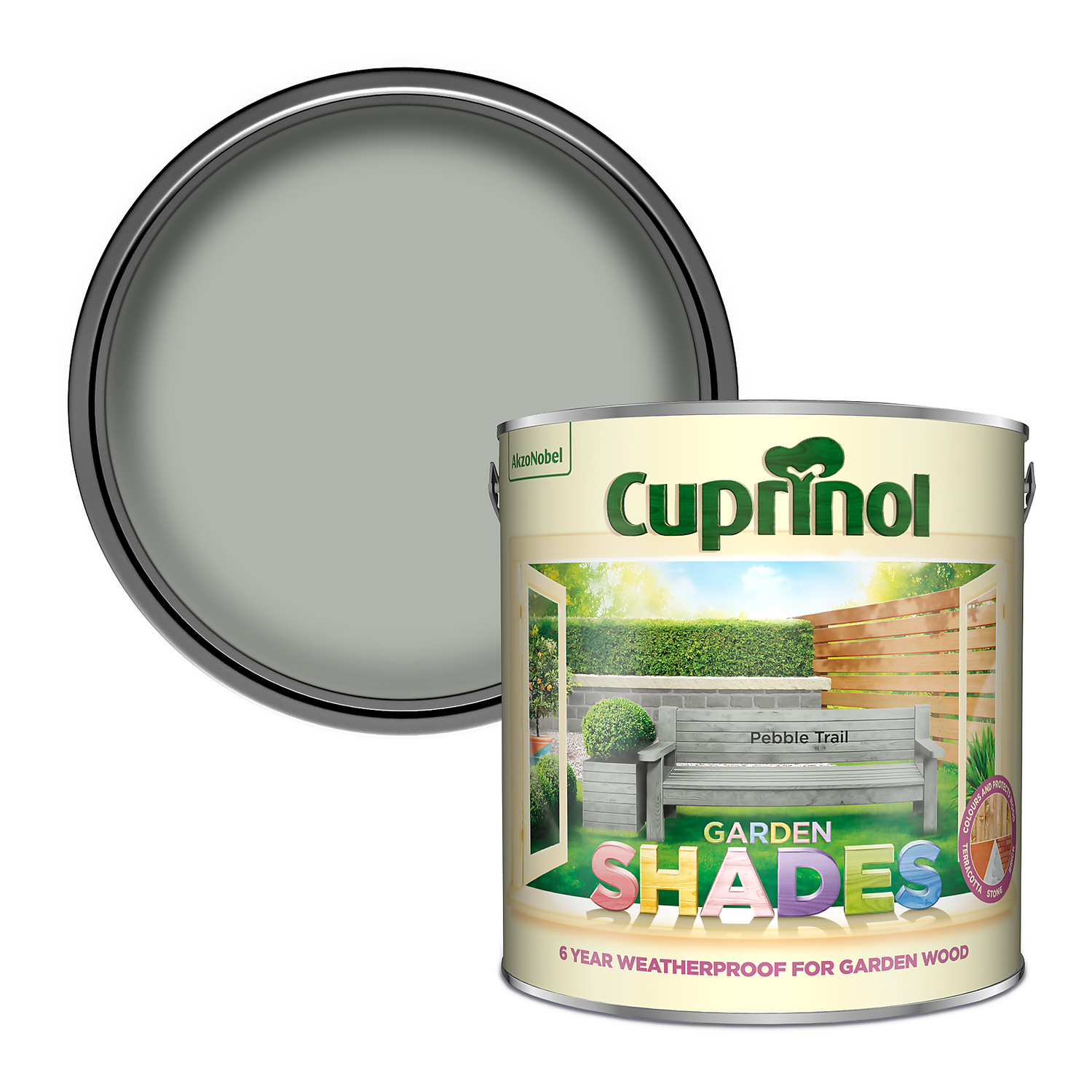 Cuprinol Garden Shades Pebble Trail - 2.5L 3 Cuprinol Garden Shades Pebble Trail - 2.5L