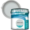 Homebase Bathroom Mid Sheen Paint - Silver Cloud 2.5L 2 Homebase Bathroom Mid Sheen Paint - Silver Cloud 2.5L -Paint And Wallpaper Shop 12832522 1584831959176244