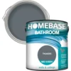 Homebase Bathroom Mid Sheen Paint - Thunder 2.5L 2 Homebase Bathroom Mid Sheen Paint - Thunder 2.5L -Paint And Wallpaper Shop 12832523 1514831964398656