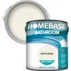 Homebase Bathroom Mid Sheen Paint - White Sands 2.5L -Paint And Wallpaper Shop 12832534 7954831964249454