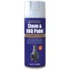 Rust-Oleum Silver - Stove And BBQ Spray Paint - 400ml -Paint And Wallpaper Shop 12832659 1304831604806425