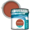 Homebase Bathroom Mid Sheen Paint - Orange Glow 2.5L -Paint And Wallpaper Shop 12832704 6314831918969674