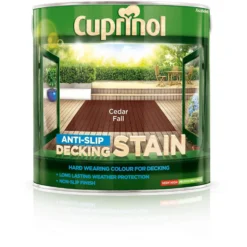 Cuprinol Anti-Slip Decking Stain - Cedar Fall - 2.5L
