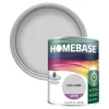 Homebase Interior Quick Dry Satin Paint Grey Dawn - 750ml -Paint And Wallpaper Shop 12832906 1984831918689201