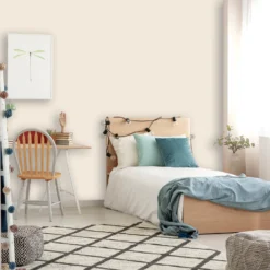 Homebase Interior Quick Dry Satin Paint Opal Cream - 750ml -Paint And Wallpaper Shop 12833067 6684832979938925