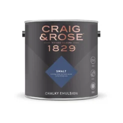 Craig & Rose 1829 Chalky Emulsion Paint Smalt - 5L -Paint And Wallpaper Shop 12833167 7284832955814266