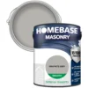 Homebase Smooth Masonry Paint - Graphite Grey 5L -Paint And Wallpaper Shop 12833263 8144831917537438