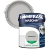Homebase Smooth Masonry Paint - Smokestone 5L -Paint And Wallpaper Shop 12833266 3694831918618335