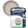 Homebase Smooth Masonry Paint - Rich Sand 5L -Paint And Wallpaper Shop 12833276 9774831917792057