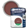Homebase Smooth Masonry Paint - Autumn 5L -Paint And Wallpaper Shop 12833400 1824831918354851