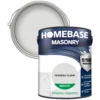 Homebase Smooth Masonry Paint - Heavenly Cloud 5L -Paint And Wallpaper Shop 12833404 8714831918084998