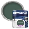 Homebase Exterior Satin Paint - Palm Green 750ml -Paint And Wallpaper Shop 12833749 1544831918007871