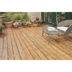 Ronseal Decking Oil Natural - 2.5L -Paint And Wallpaper Shop 12834003 2454833222782187