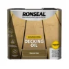 Ronseal Decking Oil Natural Oak - 2.5L -Paint And Wallpaper Shop 12834010 5624946168136768