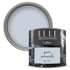 ELLE Decoration By Crown Flat Matt Paint Pure Minerals - Tester 125ml