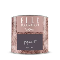 ELLE Decoration By Crown Flat Matt Paint Pigment - Tester 125ml -Paint And Wallpaper Shop 12834950 1594873907126349