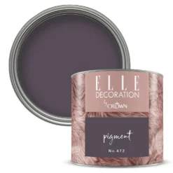 ELLE Decoration By Crown Flat Matt Paint Pigment - Tester 125ml