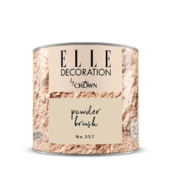 ELLE Decoration By Crown Flat Matt Paint Powder Brush - Tester 125ml -Paint And Wallpaper Shop 12835088 1954873909684656