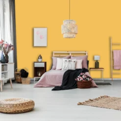 Homebase Matt Emulsion Paint Yellow Brick Road - Tester 90ml -Paint And Wallpaper Shop 12835461 1154833216267423