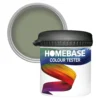 Homebase Matt Emulsion Paint Chinese Evergreen - Tester 90ml -Paint And Wallpaper Shop 12835464 9534831964971929