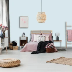 Homebase Matt Emulsion Paint Blue Dolphin - Tester 90ml -Paint And Wallpaper Shop 12835469 9914833218580297