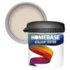 Homebase Matt Emulsion Paint Fine Sand - Tester 90ml -Paint And Wallpaper Shop 12835801 4134831941676131