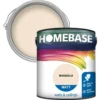 Homebase Matt Emulsion Paint Magnolia - 2.5L -Paint And Wallpaper Shop 12835961 1384831969812948
