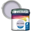 Homebase Matt Emulsion Paint Sweet Lavender - 2.5L 2 Homebase Matt Emulsion Paint Sweet Lavender - 2.5L -Paint And Wallpaper Shop 12836232 1724831968567393