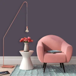 Homebase Matt Emulsion Paint Mulberry Crush - 2.5L -Paint And Wallpaper Shop 12836391 1844833204851490