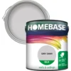 Homebase Silk Emulsion Paint Grey Dawn - 2.5L -Paint And Wallpaper Shop 12836576 1904831958208909
