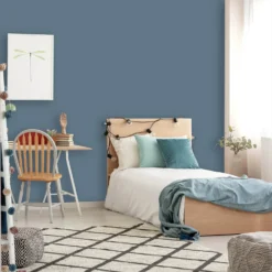 Homebase Silk Emulsion Paint Aegean - 2.5L -Paint And Wallpaper Shop 12836585 1444833205651395