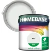 Homebase Silk Emulsion Paint Milk - 2.5L 2 Homebase Silk Emulsion Paint Milk - 2.5L -Paint And Wallpaper Shop 12836656 1454831969123056
