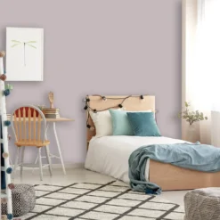 Homebase Silk Emulsion Paint Wild Heather - 2.5L -Paint And Wallpaper Shop 12836689 1004833205061430