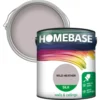 Homebase Silk Emulsion Paint Wild Heather - 2.5L 2 Homebase Silk Emulsion Paint Wild Heather - 2.5L -Paint And Wallpaper Shop 12836689 5644831947988104