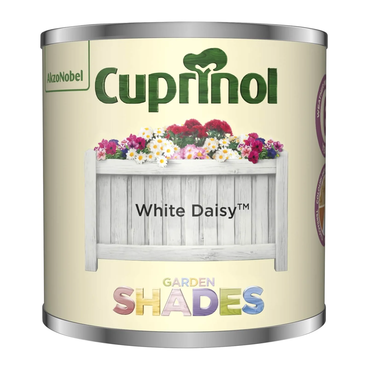 Cuprinol Garden Shades Tester - White Daisy - 125ml 3 Cuprinol Garden Shades Tester - White Daisy - 125ml