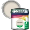 Homebase Silk Emulsion Paint Cottonseed - 2.5L 2 Homebase Silk Emulsion Paint Cottonseed - 2.5L -Paint And Wallpaper Shop 12836835 4224831952343519