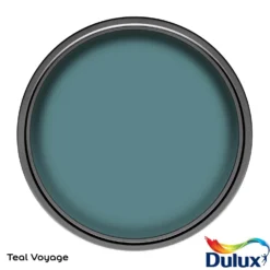 Dulux Weathershield Quick Dry Satin Paint Teal Voyage - 750ml -Paint And Wallpaper Shop 12836923 9354832980863894
