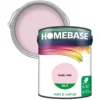 Homebase Silk Emulsion Paint Angel Pink - 5L -Paint And Wallpaper Shop 12836925 1014831948775394