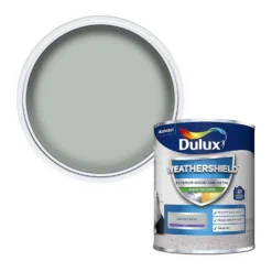 Dulux Weathershield Quick Dry Satin Paint Garden Grey - 750ml
