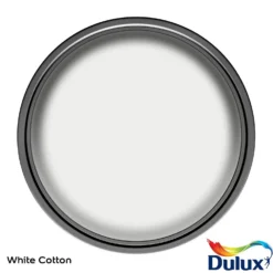 Dulux Quick Dry Gloss Paint White Cotton - 750ml -Paint And Wallpaper Shop 12836952 6744832981882679