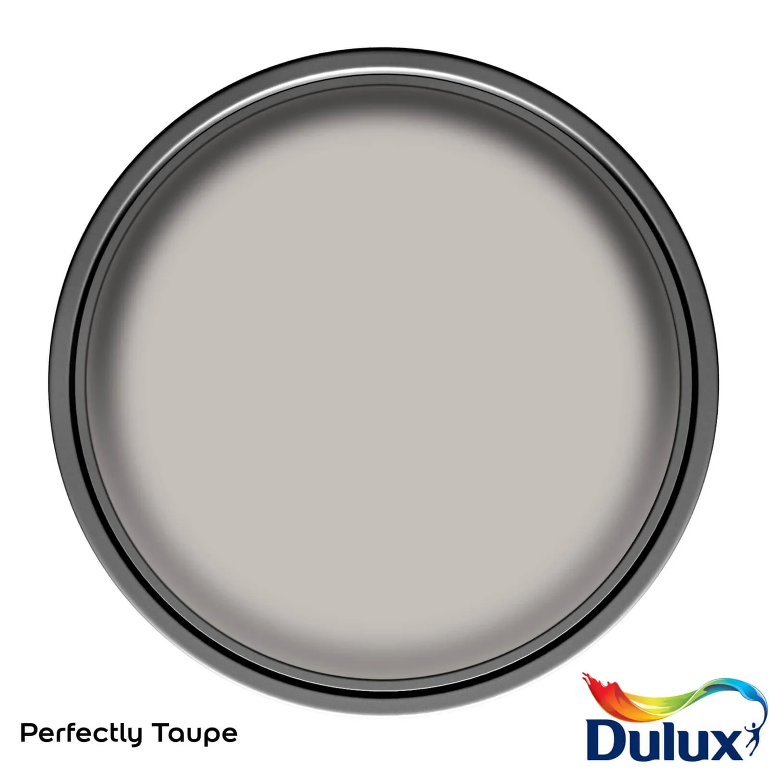 Dulux Quick Dry Gloss Paint Perfectly Taupe - 750ml 8 Dulux Quick Dry Gloss Paint Perfectly Taupe - 750ml - Image 6